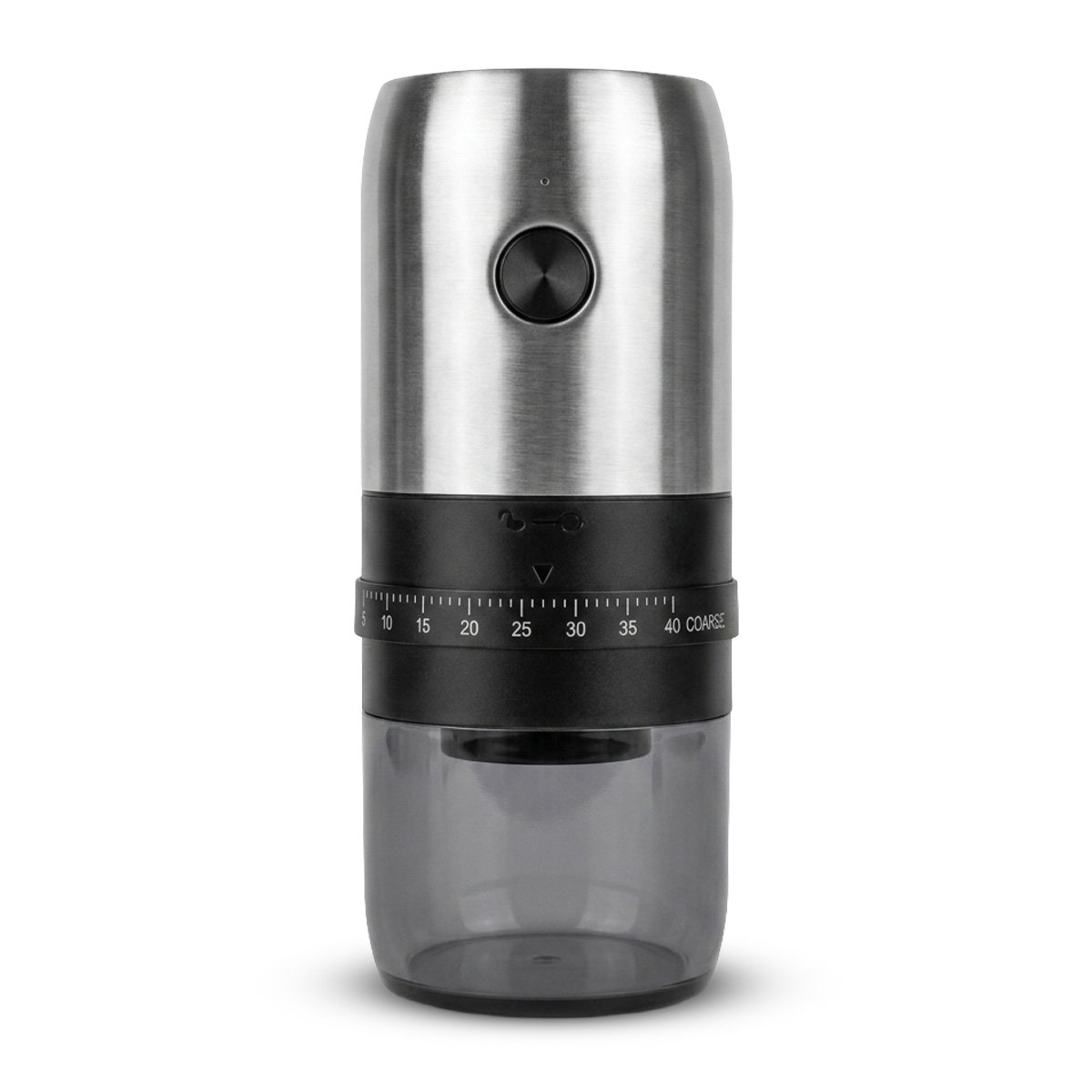 Molino Eléctrico para Café Portátil de Acero Inoxidable